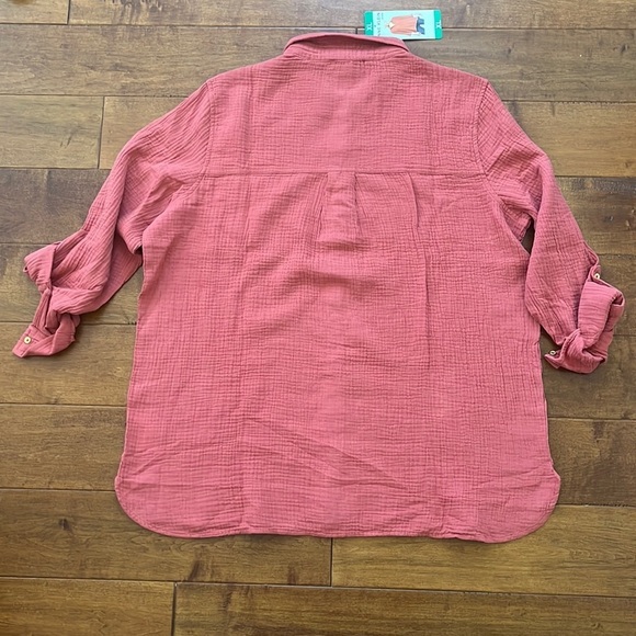 Anne Klein Button Up Shirt Size:XL - Picture 6 of 12